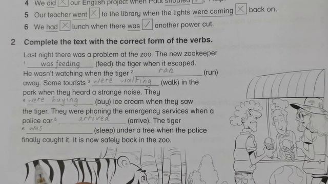 Year 6 Academy Stars Workbook Answer Page 10🍎Unit 1 It's an emergency!🚀Lesson 3 Grammar смотреть онлайн