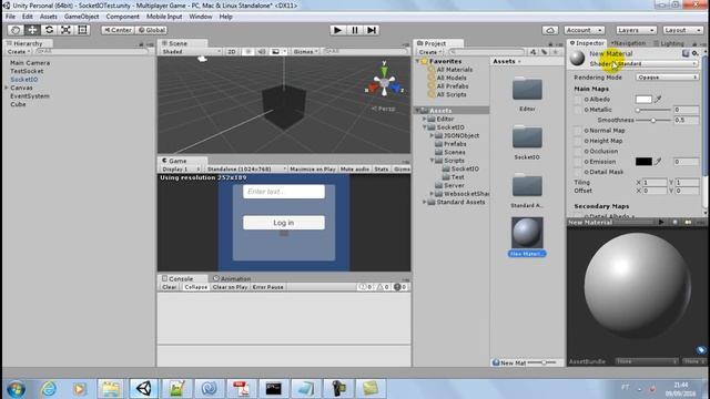 Tutorial Unity Multiplayer Online - #3- Android | iOS | PC | HTML смотреть онлайн