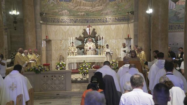 Chrism Mass - Basilica of the Gethsemane in Jerusalem | 2020 смотреть онлайн