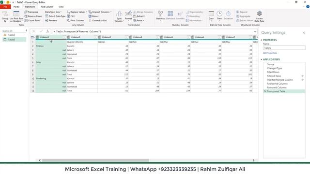 Transform Cross-Tabulated Data with Multiple Headers & Columns into an Unpivoted Format POWER QUERY смотреть онлайн