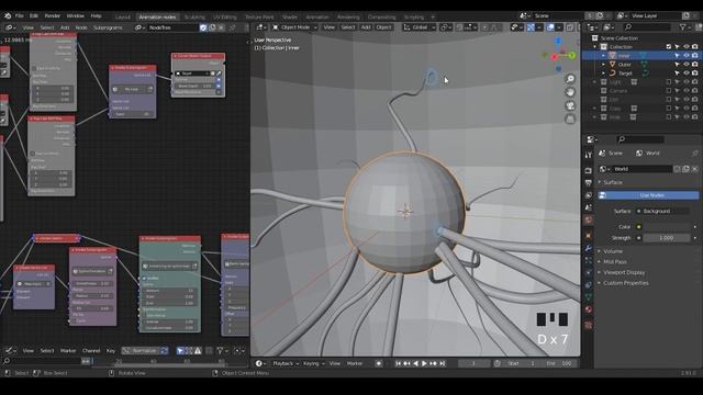 [Tut] Procedural Plasma Ball - blender animation nodes смотреть онлайн