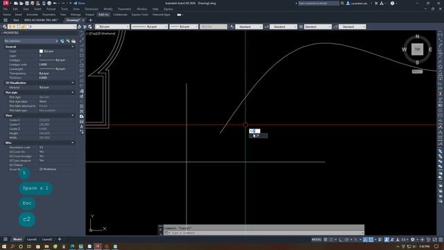Test Lisp Autocad || Lisp offset 1 đoạn tự chọn - OffsetSection смотреть онлайн