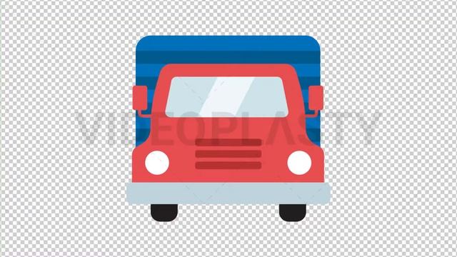 Truck Icon Animation [MOV & GIF] смотреть онлайн