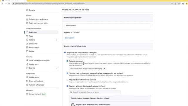 Automatically create GitHub repository, enable branch protection with Terraform and GitHub Actions смотреть онлайн