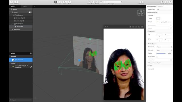 Как сделать яркие глаза для маски в Instagram в Spark AR смотреть онлайн