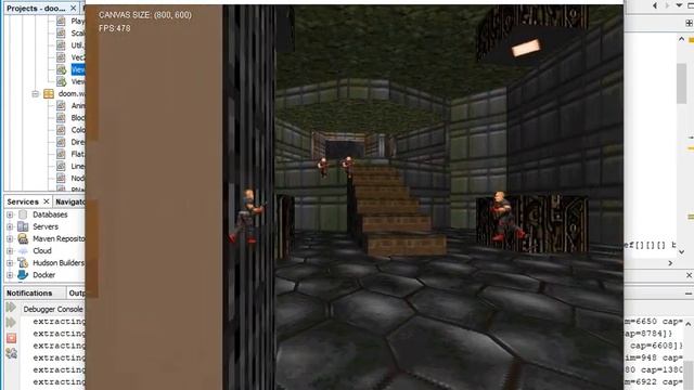 [Java 2.5D] from scratch - Doom (1993) WAD render / Player Collision Detection (Blockmap) - Test 00 смотреть онлайн