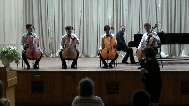 2016.05.03 Квартет виолончелистов Высшей школы музыки РС (Я) смотреть онлайн