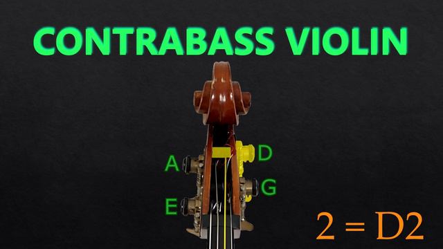 Contrabass Violin Tuning - Violin Tuner (Octet Family) (Bowed) (A=440) смотреть онлайн