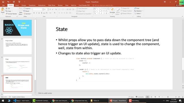Bài 19: Props và state смотреть онлайн