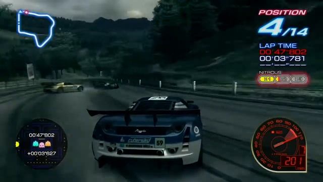 Ridge Racer 6 Basic Route #102 Gameplay(Career Walkthrough) смотреть онлайн