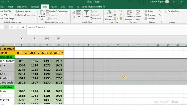 MS Excel Group & Un-group Cells under DATA tab. смотреть онлайн