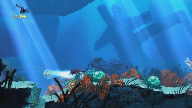 Прохождение Rayman Origins Серия 14 "Ненавижу водные уровни" смотреть онлайн