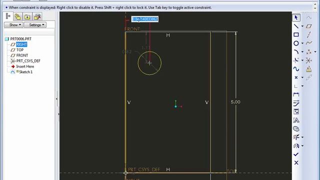 E1 Pro/Engineer Wildfire 4 - Basic Modeling 1 смотреть онлайн