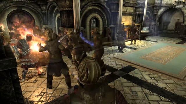 Skyrim - Imperial Legion VS Thalmor смотреть онлайн