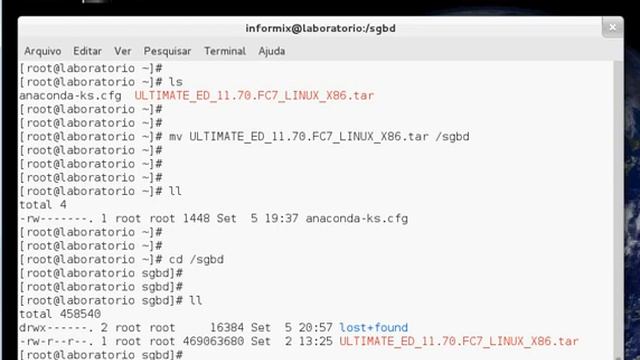 Instalação do INFORMIX 11.70 смотреть онлайн