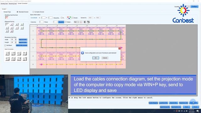How to connect & debug Novastar VX1000 All in One LED Screen Controller Video Controller смотреть онлайн