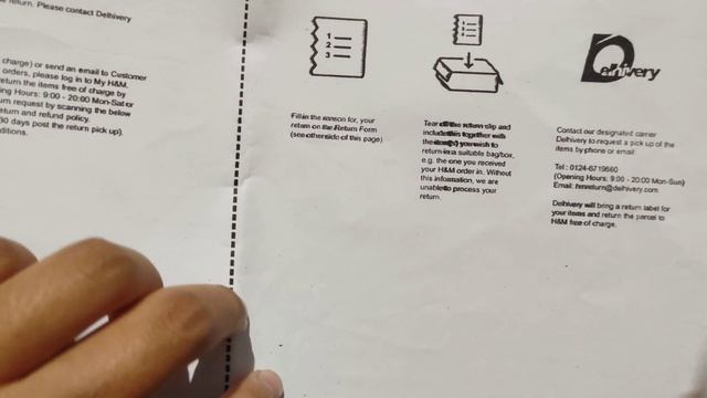 #HM How to return a product in H&M for online orders | steps to return h&m parcel | смотреть онлайн