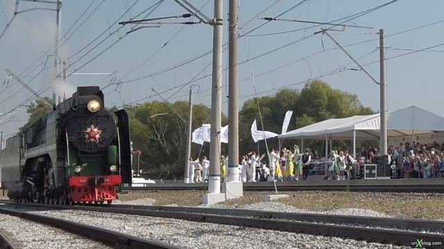 Парад паровозов и статичная экспозиция выставки Pro//Движение.Экспо 2019 . 4K50 смотреть онлайн