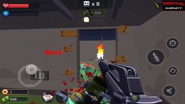 Pixel Combat: Zombie Strike - All Weapons Full Unlocked - Gameplay Walkthrough Part 5 (Android, iOS смотреть онлайн
