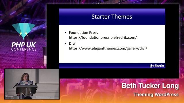 PHP UK Conference 2018 - Beth Tucker Long - Theming WordPress смотреть онлайн