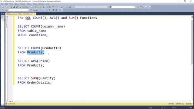 AVG ,count sql server TUTORIAL part 11 смотреть онлайн