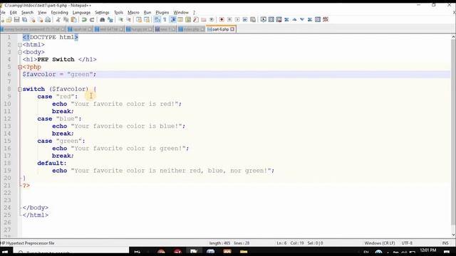 php development in bangla | beginner php in bangla | PHP Switch Statement | part 07 смотреть онлайн