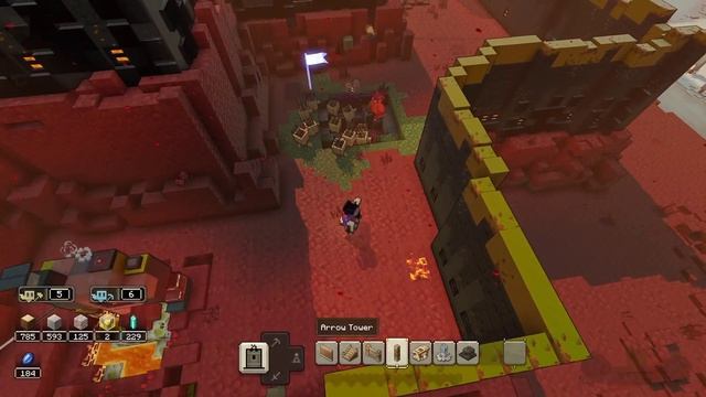 Minecraft Legends we attack Pigllins boss Nether Portal смотреть онлайн