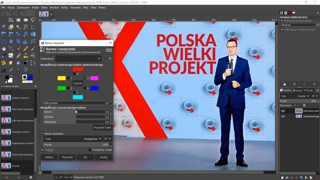 GIMP ? Efekt Hologramu ? смотреть онлайн