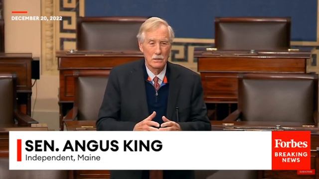 "Playing Russian Roulette" Maine Sen. Angus King смотреть онлайн