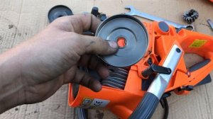 слетает цепь на бензопиле брак цапфы коленвала что делать спадает цепь на пиле цепной Forte FGS41