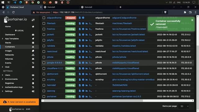 КАК ПРОБРОСИТЬ ПОРТЫ В DOCKER С ПОМОЩЬЮ PORTAINER И NGINX PROXY MANAGER DOCKER УРОКИ ДЛЯ НАЧИНАЮЩИ смотреть онлайн