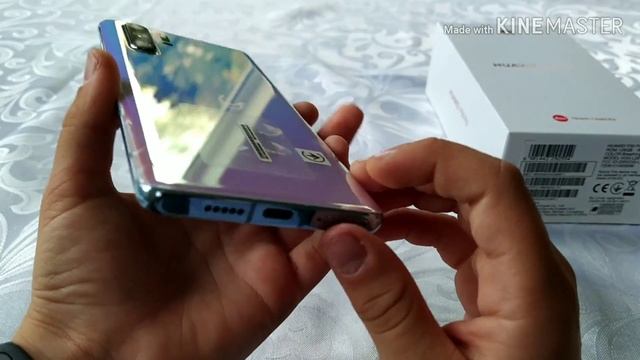 Huawei P30 Pro распаковка нового телефона.