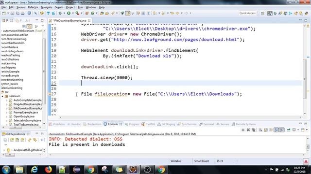 Selenium Tutorial Series | Part 17 | How to download a file and verify it's downloaded or not| Tami смотреть онлайн