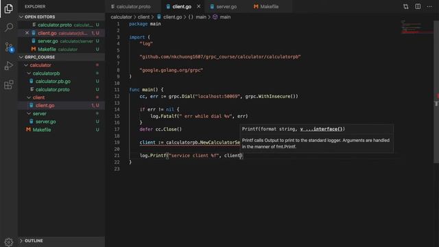 gRPC Golang - #3.2 - Setup client - The Funzy Dev смотреть онлайн