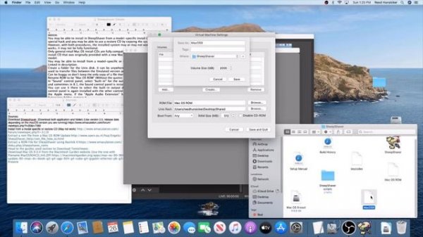 How to use SheepShaver to Emulate Classic Mac OS on Mac OS X