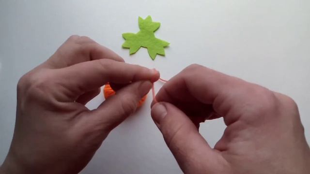 Felt toy "Mandarin". смотреть онлайн