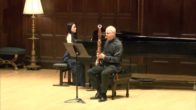 Bach/Fauré/Mozart Triptych for bassoon and piano. смотреть онлайн