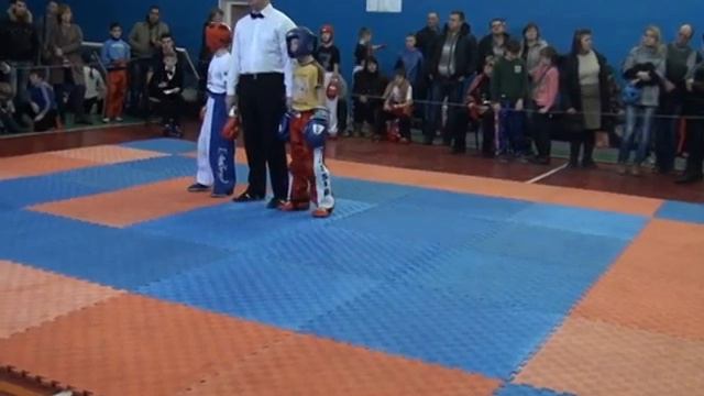 Мирошниченко Никита 2.2 ЛАЙТ 14.02.16 Чемпионат и Первенство г.Севастополь по кикбоксингу WAKO смотреть онлайн