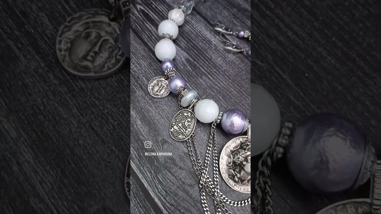 Комплект " Лик Свободы" Переделка для Светланы из Благовещенска #авторскиеукрашения смотреть онлайн