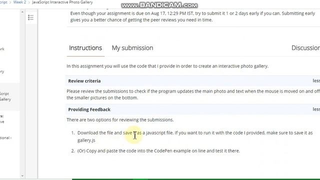 Interactivity with JavaScript all week quiz answer | Interactivity with JavaScript assignment answe смотреть онлайн