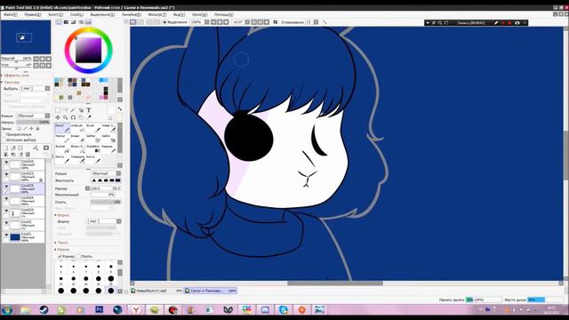 SpeedPaint SALLY FACE смотреть онлайн