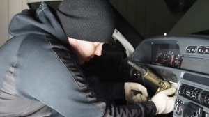 Кожаный руль от Приоры 2 на ВАЗ 2114.Установка без ЭУР.