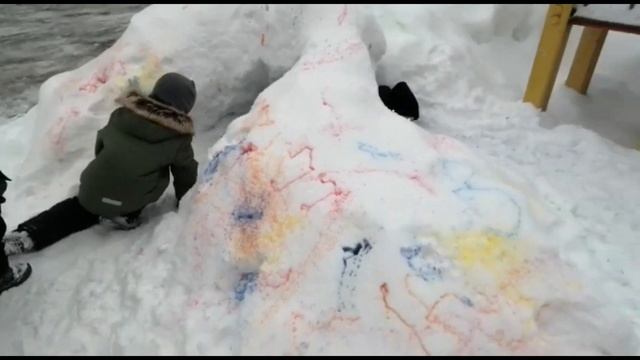 Здравствуй Зимушка - Зима! Зимние забавы и игры на прогулке. Дошкольные группы "СКАЗКА" смотреть онлайн