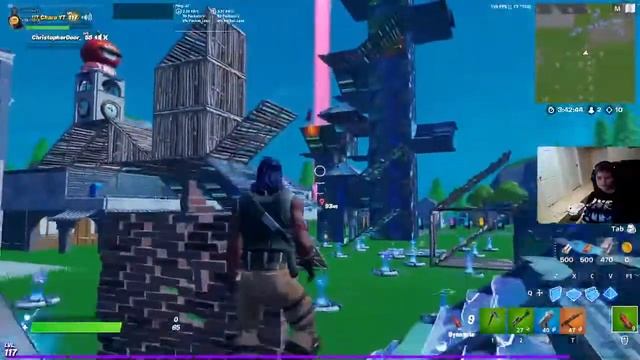 Fortnite Live stream (sub goal 600) смотреть онлайн