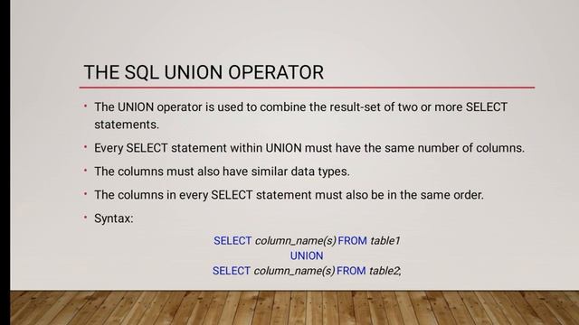 INTERMEDIATE SQL | STRUCTURED QUERY LANGUAGE | DATA SCIENCE | MACHINE LEARNING | DR. HAMMAD MAJEED смотреть онлайн