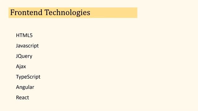 Learn Technologies From Scratch смотреть онлайн