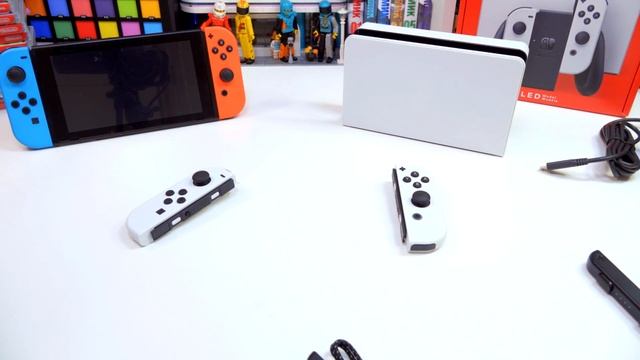 Switch OLED - Распаковка и мини обзор