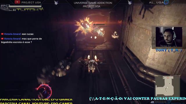 Live --Teste Nier FAR MOD (Grafico) 1h max -- PtBR _ PC _ смотреть онлайн