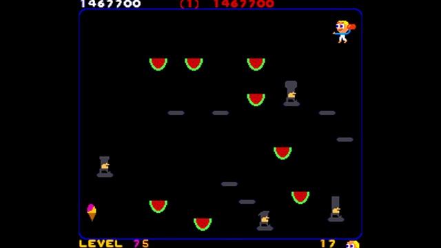 Arcade Longplay - Food Fight (1982) Atari смотреть онлайн