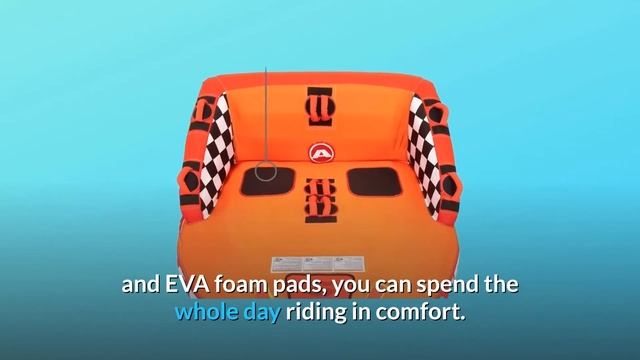 Sportsstuff Big Mable | 1-2 Rider Towable Tube for Boating Review смотреть онлайн